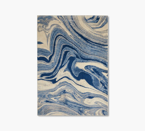 Blue Marble 5 x 8 Rug