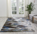 Sea Waves 8 x 10 Rug