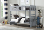 Galen Grey Twin over Twin Bunk Bed