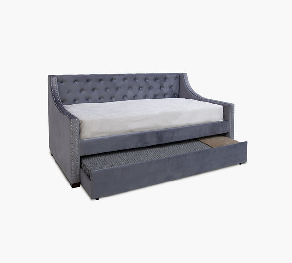 Gulf Breeze Charcoal Twin Upholstered Daybed