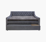 Gulf Breeze Charcoal Full Upholstered Daybed