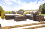 Kona Kai 6 Piece Outdoor Modular Sectional