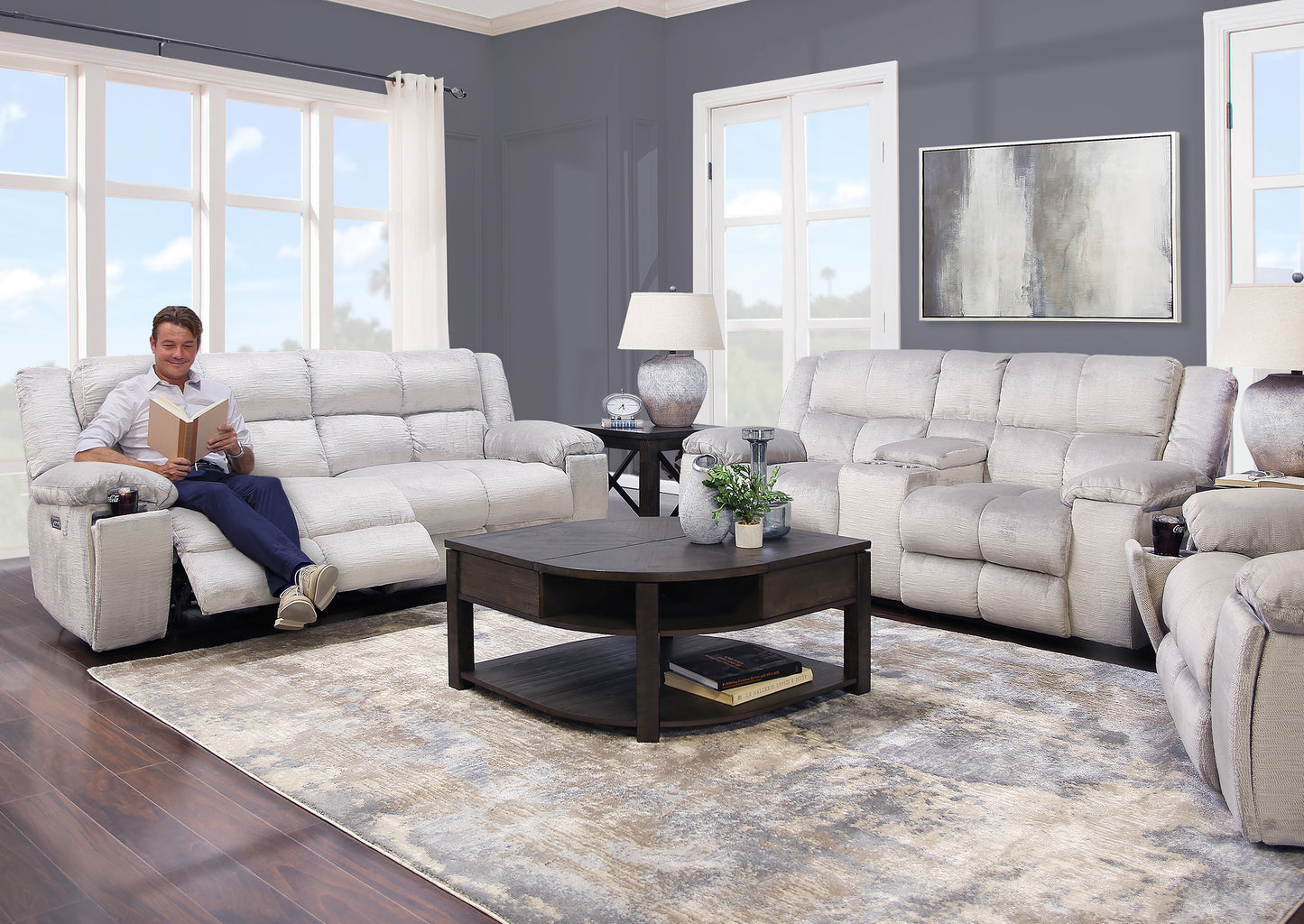 Overland 3 Piece Living Room