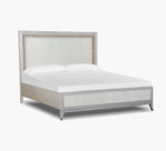 Ryker Champagne King Wood Panel Bed