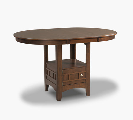 Saxton Pub Cherry Round/Oval Counter Height Table