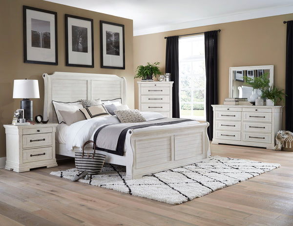 Trina 5 Piece King Sleigh Bedroom